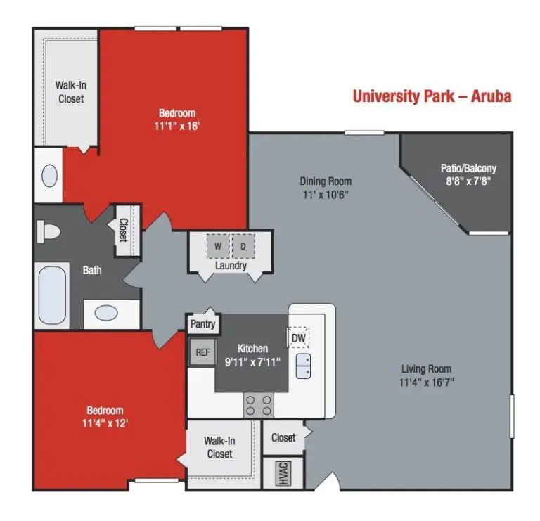 Apartments For Rent TGM University Park - Aruba ...