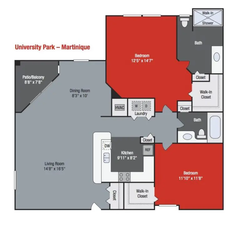 Apartments For Rent TGM University Park - Martinique ...